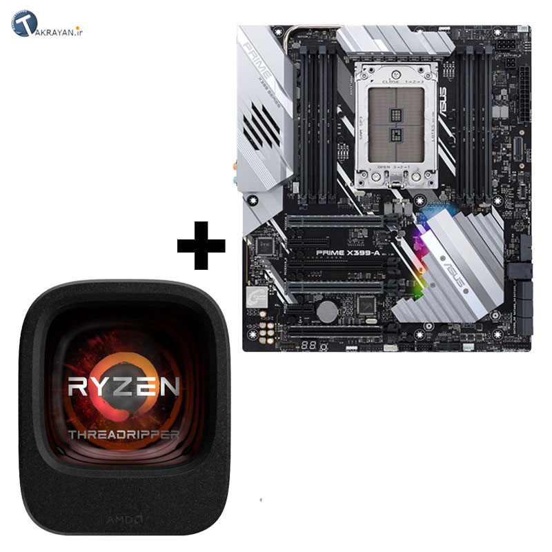 ASUS X399-A Motherboard  AMD Ryzen Threadripper 1950X CPU